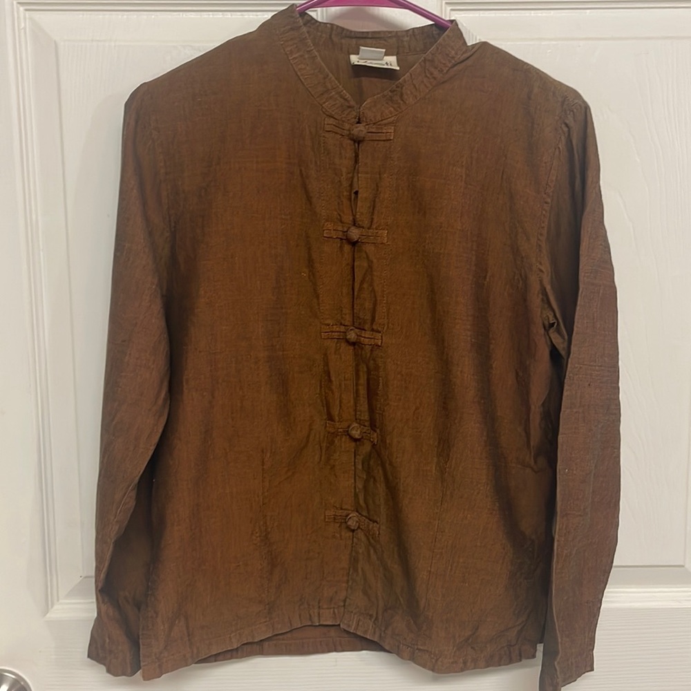 Kioti Brown Blouse